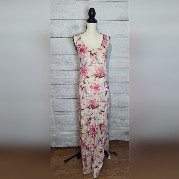 Lascana for Venus Floral Maxi Dress, Size M - Picture 1 of 6